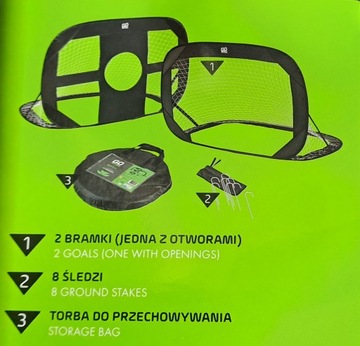 Футбольные ворота Go Active, 2 шт.
