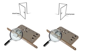 Замок врезной дверной JANIA 60/50 KEY Z014