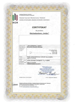 КРЮК ДЛЯ КРЕПЛЕНИЯ ПОВОРОТНОГО ШНЕКА 10X170