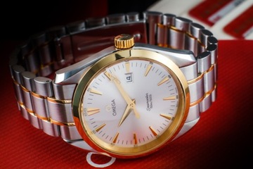 OMEGA SEAMASTER AQUA TERRA QUARTZ SS|18K 39MM/KPL