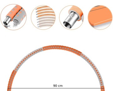 СКЛАДНОЕ КОЛЕСО ХУЛА-ОБРУЧ ДЛЯ ПОХУДЕНИЯ + СКАКАЛА