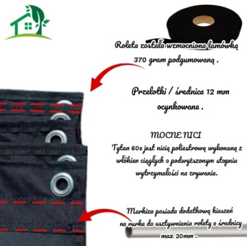 Римские рулонные шторы, водонепроницаемый выдвижной тент, 295 см х 440 см.