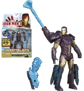 HASBRO IRON MAN 3 STEALTH TECH FIGURKA ASSEMBLERS