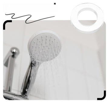 10 ШТ. УПЛОТНЕНИЯ ДЛЯ ДУШЕВЫХ ШЛАНГОВ РЕЗИНОВЫЕ УПЛОТНЕНИЯ ДЛЯ ДУШЕВЫХ ШЛАНГОВ AC ДУШЕВОЙ ШЛАНГ