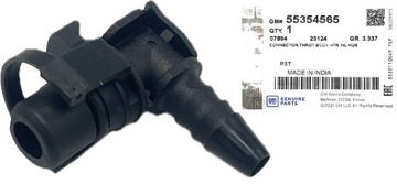 ZŁĄCZKA KRÓCIEC KOLANKO UKŁADU CHŁODZENIA OPEL CHEVROLET 55354565 OE