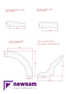 NEW-L01 Полоса мебельная изогнутая, необработанная, 2800 мм