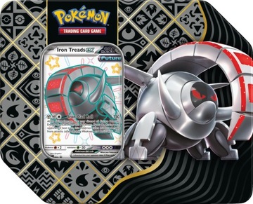 Pokémon TCG: Paldean Fates Tin 5-booster BUNDLE - Iron Treads