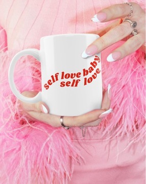 SELF LOVE BABY позитивная подарочная кружка