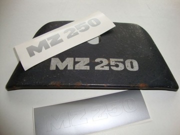 НАКЛЕЙКА НА КРЫШКУ ПЕРЧАТОЧНОГО ЯЩИКА MZ TS 250 MZ 250 ШАБЛОН