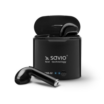 SAVIO TWS-02 Беспроводные Bluetooth-наушники