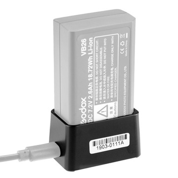 Godox VC26 USB-зарядное устройство, вход постоянного тока, выход 5 В D