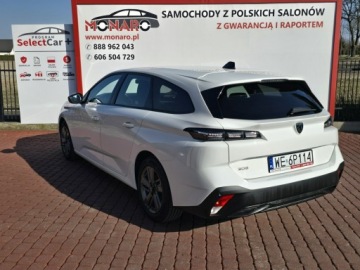 Peugeot 308 III SW 1.5 BlueHDi 130KM 2022 Peugeot 308 SW 1.5 Blue HDi 130KM Salon Polska Finansowanie Zamiana FV 23%, zdjęcie 5