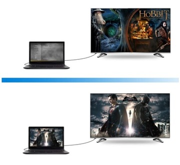 Adapter przejściówka USB-c do DisplayPort 8K 4K do Mac MacBook M1 M2 M3