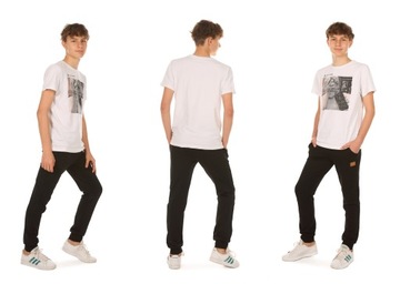 Спортивные брюки SUPER QUALITY размер 122 черные Товар PL