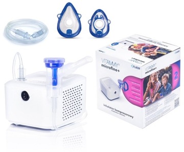 INHALATOR DLA DZIECI NEBULIZATOR ATEST MICROFINE+