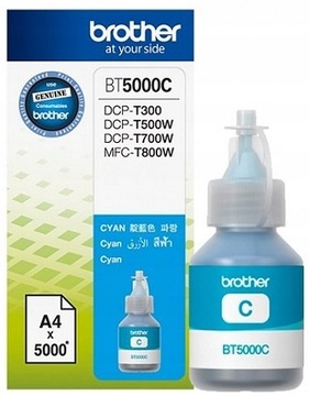 Oryginalny tusz Brother BT5000C do 5000 stron