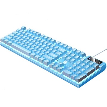 Mechanical Gaming Keyboard USB Multimedia Controls