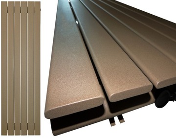 GRZEJNIK POKOJOWY dekoracyjny DECO LOFT 140x45 CAPPUCCINO STRUKTURA 835W