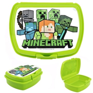 Śniadaniówka pojemnik na kanapki lunchbox Minecraft