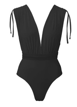 SeaMeSwim Strój kąpielowy CAYMAN jednoczęściowy czarny r. L wysoka jakość