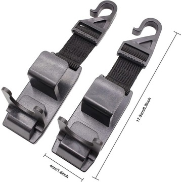 4 крючка для автомобильных подголовников Gancio pe