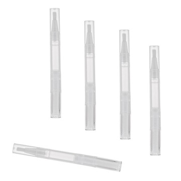 5 sztuk pustego długopisu, pisaka do wybielania zębów, lakieru do paznokci i rzęs