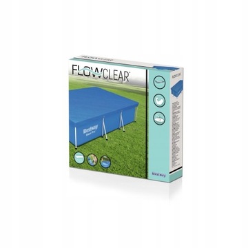КРЫШКА для БАССЕЙНА С БАССЕЙНОМ 300x201см BESTWAY 58106