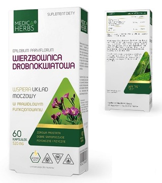 Wierzbownica Drobnokwiatowa 520mg 60kaps, Medica