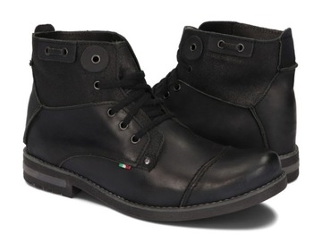 Ботинки челси МУЖСКИЕ УТЕПЛЕННЫЕ PL LEATHER 812 CZ 43