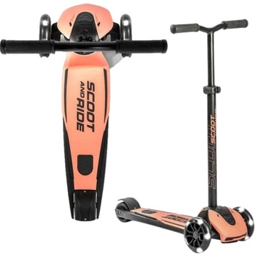 SCOOTANDRIDE Peach Brzoskwinia HULAJNOGA Highwaykick 5 Koła z LED 5L+