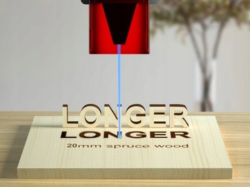 Лазерный гравировальный станок LONGER RAY5 60 Вт + пневматическая система