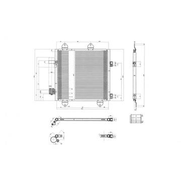 KONDENZÁTOR KLIMATIZACE HART 611 418