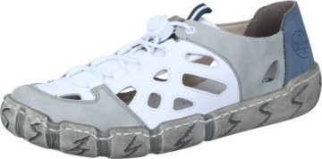 ТУФЛИ RIEKER 940366-00 РАЗНОЦВЕТНЫЕ ЖЕНСКИЕ ТУФЛИ