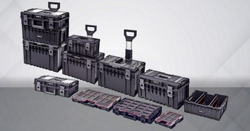 МОДУЛЬНЫЙ ЯЩИК ДЛЯ ИНСТРУМЕНТОВ YATO ТЕЛЕЖКА 2 ЭЛЕМЕНТА.