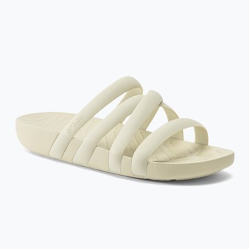 Klapki damskie Crocs Splash Strappy Sandal bone 39-40 EU