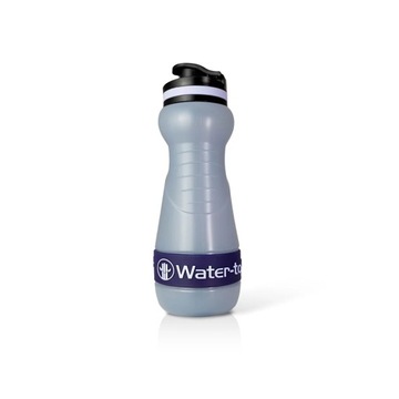 Biodegradowalna butelka z filtrem 0.55l Blue