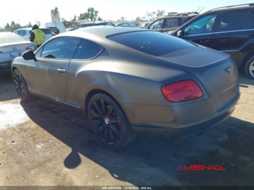 Bentley 2013 Bentley Continental GT 2013 r., 4,0L GT V8 4.0 Benzyna 500KM, zdjęcie 3