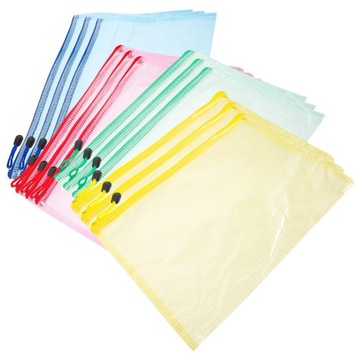 СУМКА ДЛЯ ФАЙЛОВ А4, ПРОЗРАЧНАЯ, КОНТЕЙНЕР, 12 ШТ.