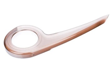 Osłona łańcucha ALICJA 26/38T dymna z uchwytem fi35mm 180/110/510mm 04744