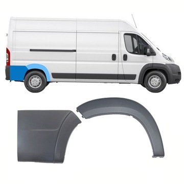 Listwa Listwy tył Ducato Boxer Jumper 2006- Zestaw