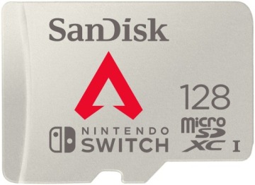 Карта памяти SanDisk micro SD 128 ГБ Nintendo Switch APEX