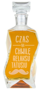 KARAFKA DLA TATY NA DZIEŃ OJCA GRAWER WZORY
