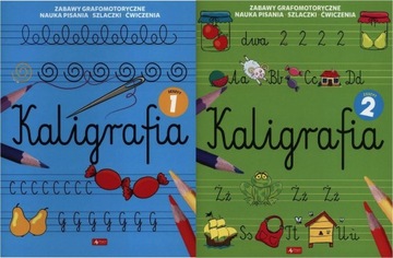 KALIGRAFIA / NAUKA PISANIA / PAKIET 2 ZESZYTY