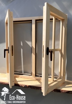 ДЕРЕВЯННЫЙ ОКОННЫЙ ПРОЕМ 70х100см