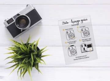 ИНСТРУКЦИЯ КАМЕРЫ INSTAX из оргстекла свадебный PLEXI