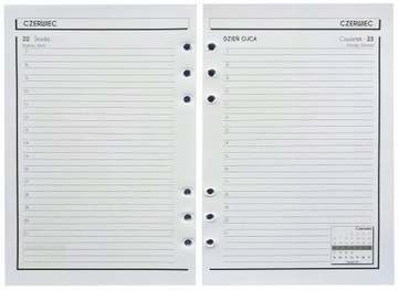 Вставка в органайзер А5/белый ANTRA