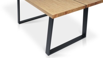 STÓŁ DĄB NATURALNY FORNI LOFT NOGI PIEMONT 160x94