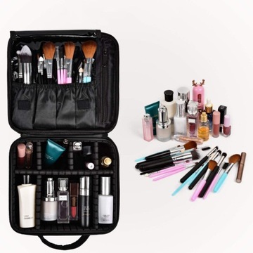 Косметичка-органайзер для косметики, черный