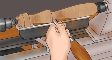 НАБОР 8 шт. ДОЛОТО ТОКАРНЫХ СТАНКОВ ПО ДЕРЕВУ.