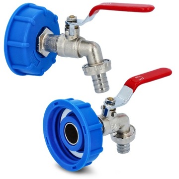 СЛИВНОЙ КЛАПАН IBC MAUZER БАК БАК 1000л 1x3/4 ЗАГЛУШКА ШЛАНГОВОЕ СОЕДИНЕНИЕ